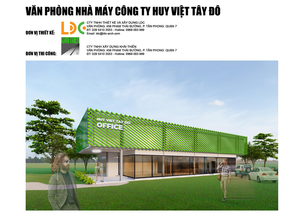 Nhà văn phòng công ty Huy Việt - Tây Đô
